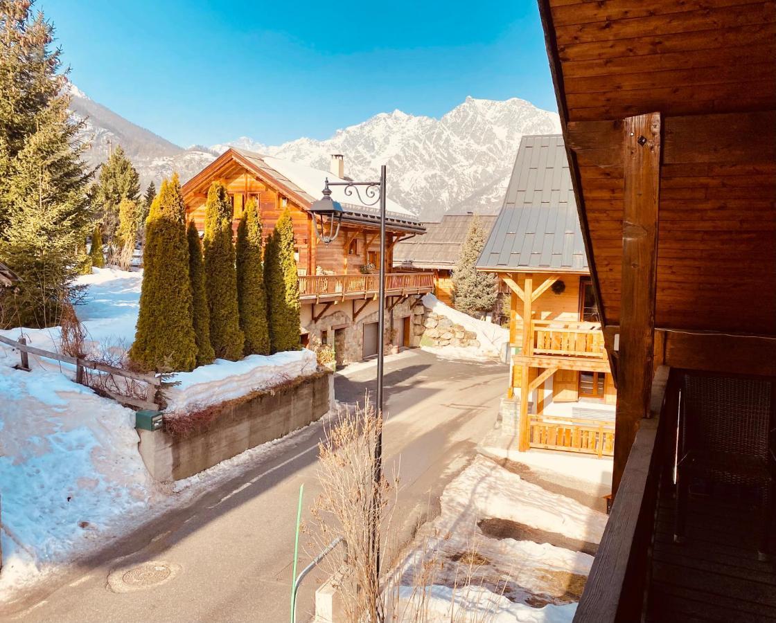 Chalet Marcel Puy-Saint-Vincent Pieds Des Pistes Villa Esterno foto